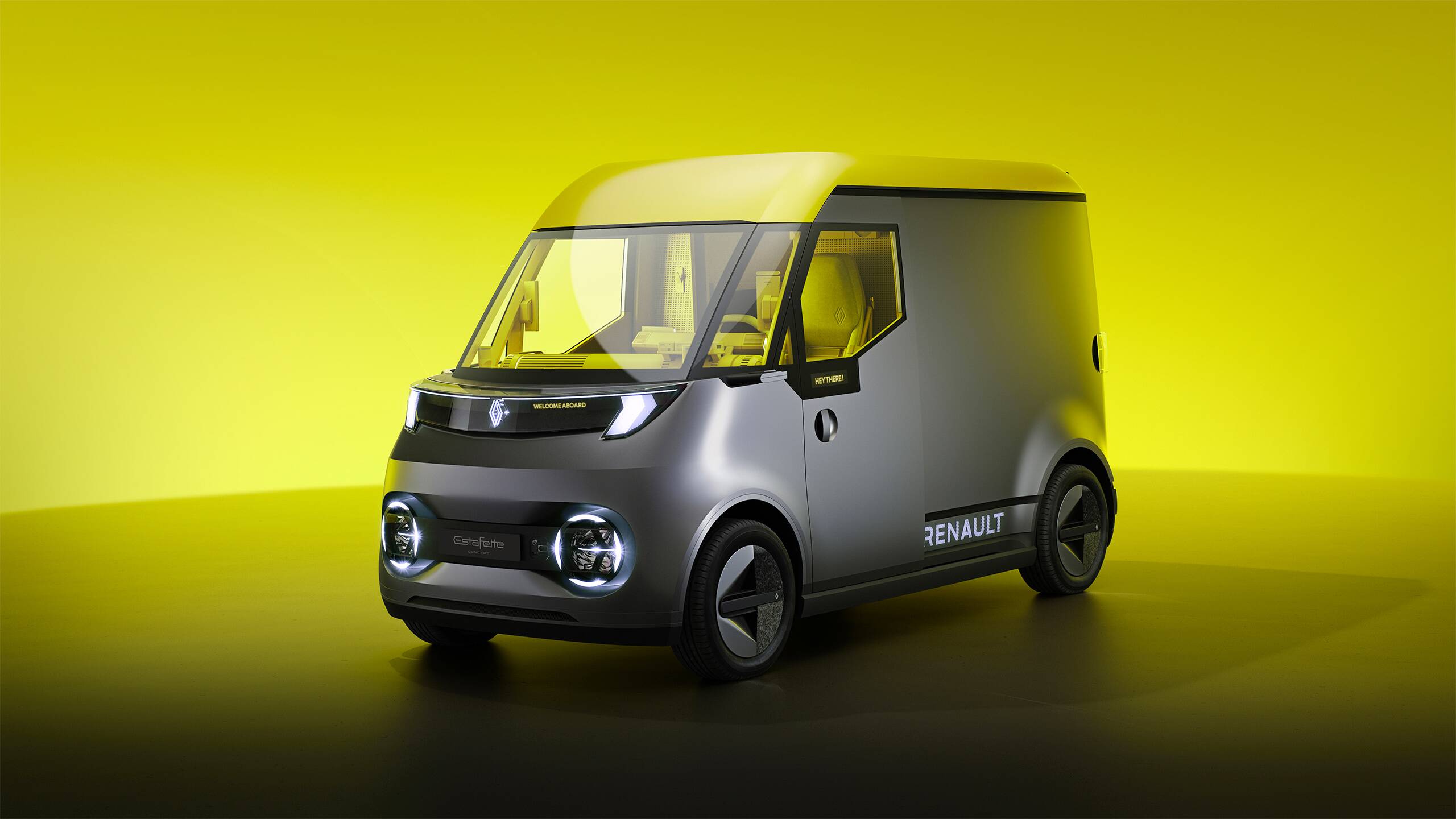 A future camper platform? Renault's Estafette Electric Van Concept